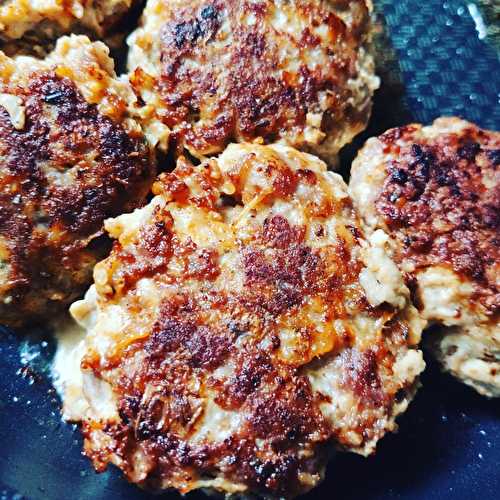 Mes croquettes végétariennes quiona équitable oignons rouges parmesan et curry .