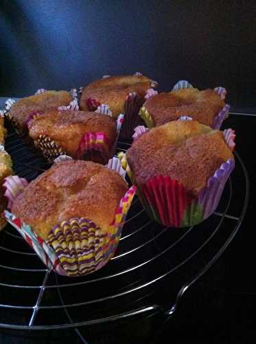 Muffins à la vanille et au citron .