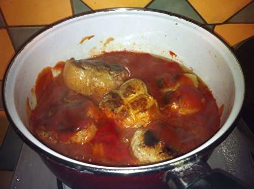 Paupiettes de porcs en sauce tomate. - Les Gourmandises de Bénédicte 
