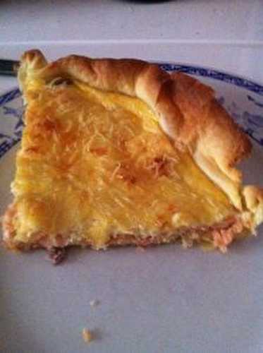 Quiche au saumon fumé