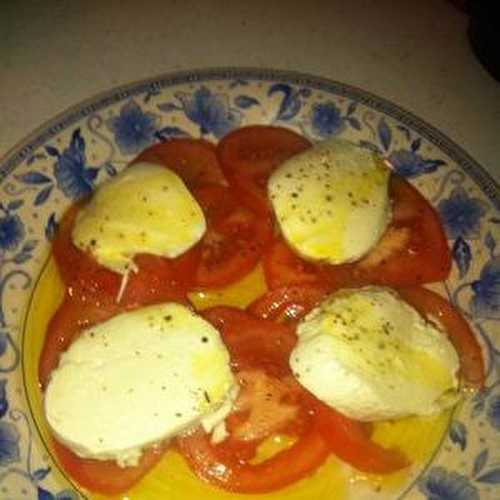 Tomates Mozza au poivre de Cubèbe