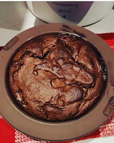 Fondant chocolat amande à la farine de châtaigne sans gluten