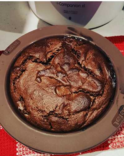 Fondant chocolat amande à la farine de châtaigne sans gluten