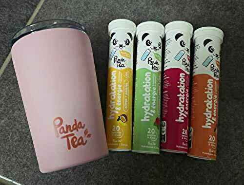 Hydratez-vous avec les pastilles d’hydratation et énergie de chez Pandatea 