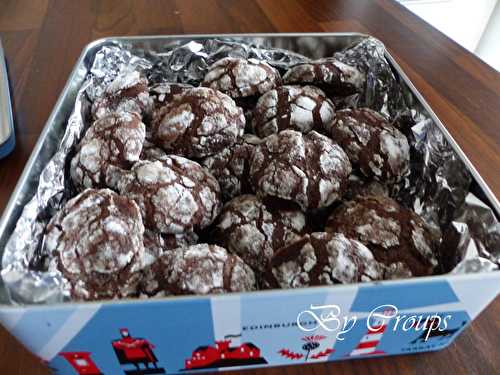Biscuits au chocolat - Les gourmandises de Croups