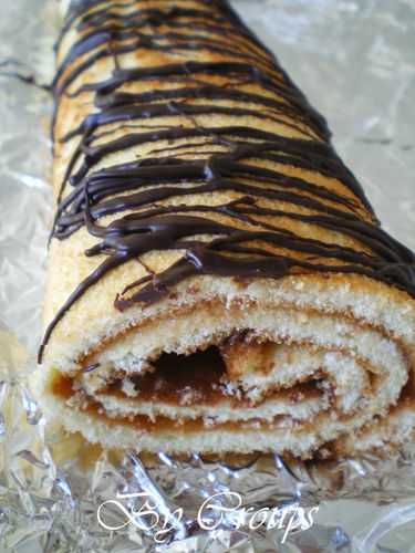 Gâteau roulé à la gelée de pomme