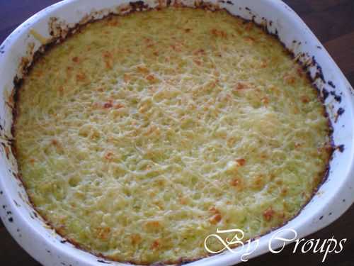 Gratin de courgette