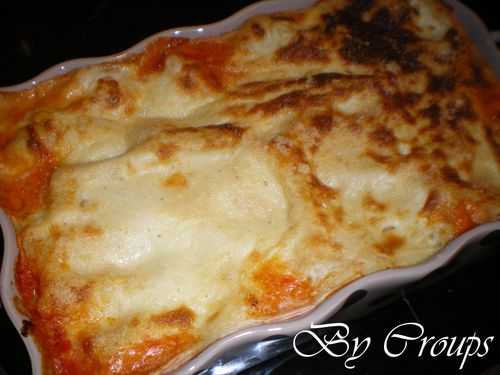 Lasagnes à la bolognaise