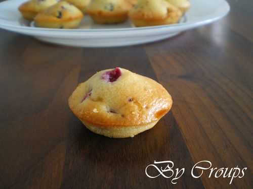 Mini-muffins cerise/chocolat - Les gourmandises de Croups