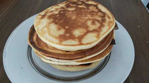 Pancake au lait de soja miel et sarrasin - Les gourmandises de Croups