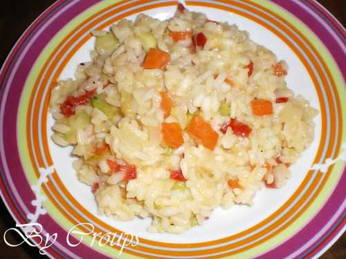 Risotto aux légumes