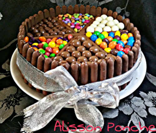 Gâteau anniversaire tout chocolat - Les gourmandises de Lyli