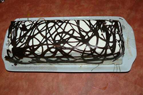 Buche Poire et Chocolat façon entremet