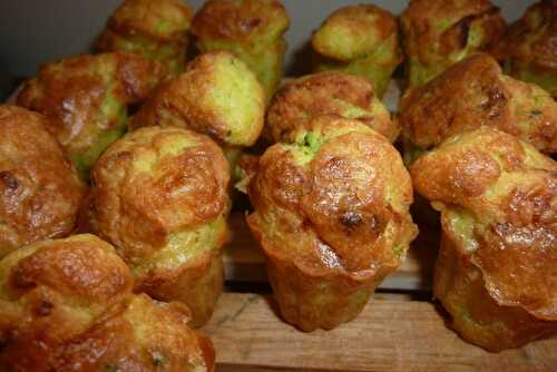 Muffins au courgettes et fromage