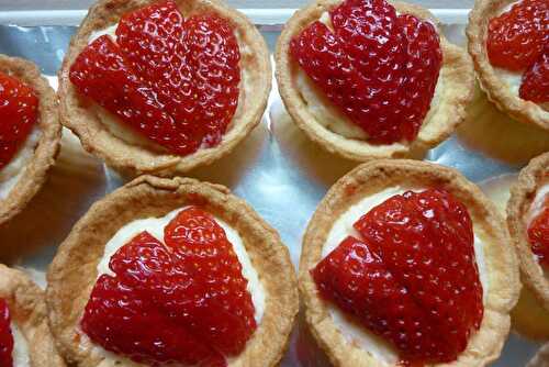 Tartelettes aux fraises