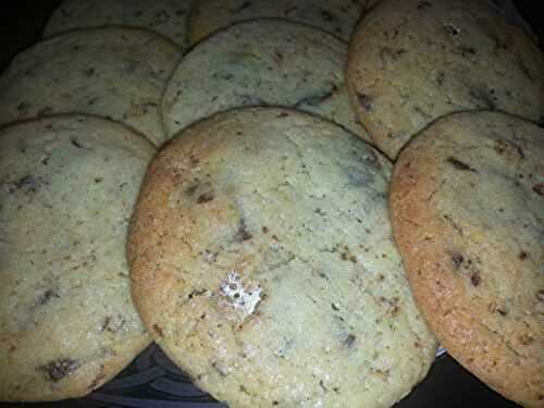 Cookies au toblérone noir