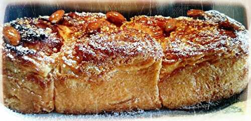 Brioche feuilletée à la crème d'amande