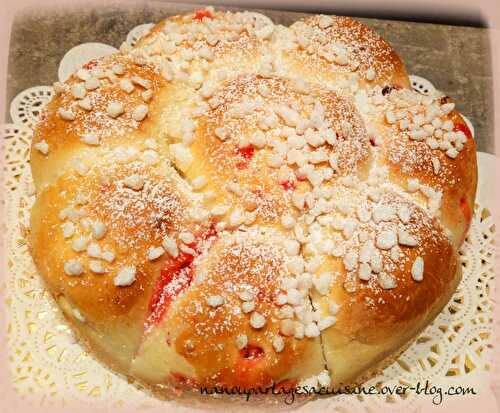 Brioche mascarpone à la praline