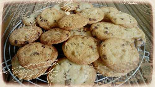 Cookies américains trois chocolats !!!