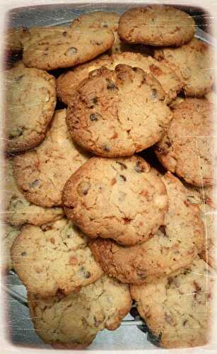 Cookies beurre de cacahuète caramel/chocolat/chouchou