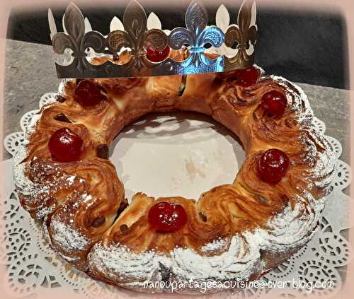 👑 Couronne des rois feuilletée au chocolat 👑