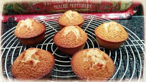 Financiers sans gluten noix de coco