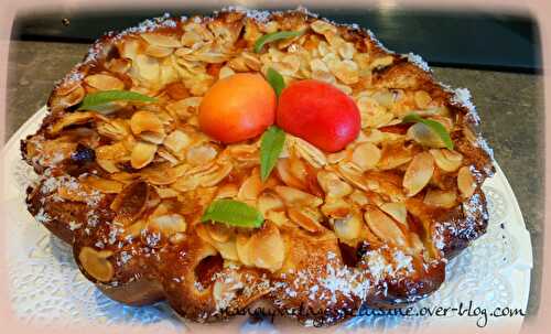 🌺 Flan à l'abricot /vanille / rhum /amandes 🌺