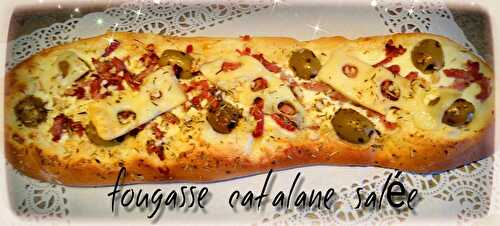 Fougasse catalane salée