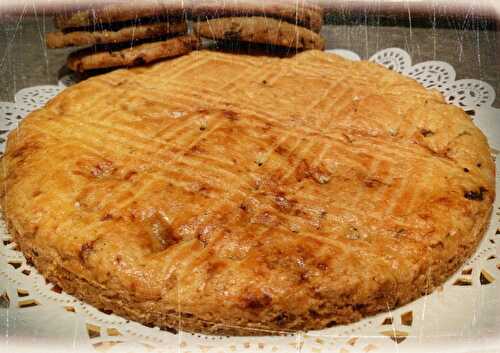 Galettes au beurre chocolat éclats de caramel