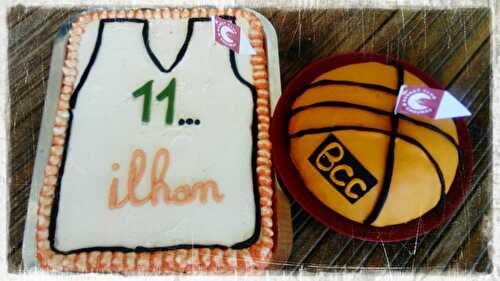 Gâteau du basketteur
