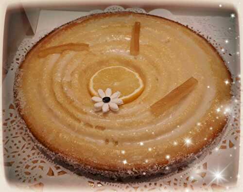 Gâteau nantais écorce de citron