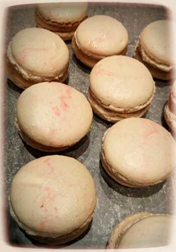 Macarons confit de poire