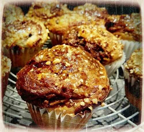 Muffins marbré Nutella  - L atelier de nanou