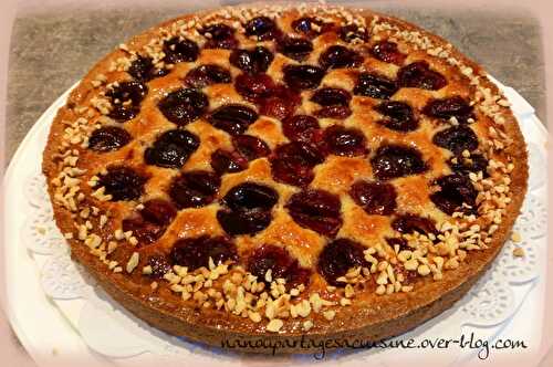 Tarte amandine aux cerises