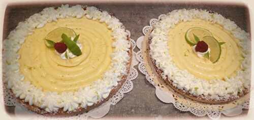 Tarte au citron crème mascarpone à la vanille