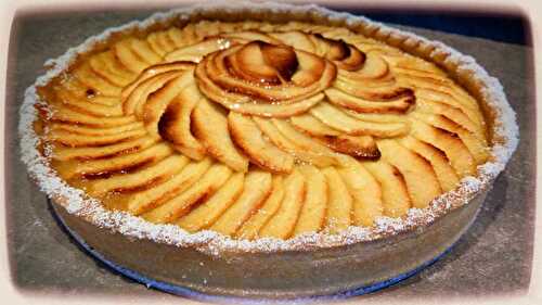 Tarte aux pommes rosaces