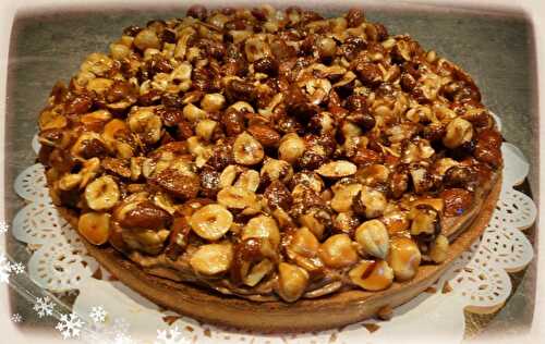 Tarte praliné du chef conticini