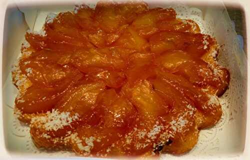 Tarte tatin aux pommes