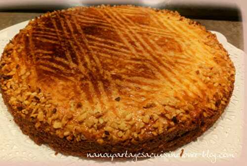 🟣 Gâteau breton fourré au caramel et pommes 🟣