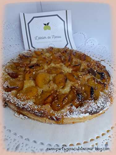 🍑 Feuilleté aux mirabelles et crème d'amandes 🍑