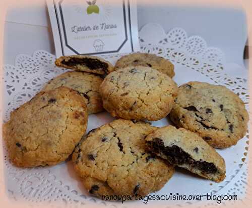 Cookies coeur brownies  - L atelier de nanou