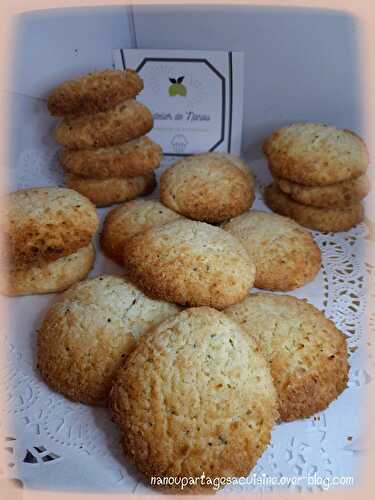 Biscuits noix de coco/ graines de chia