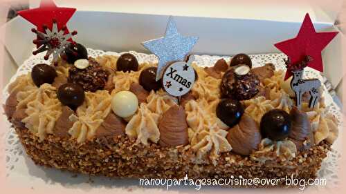 Bûche succès choco praliné