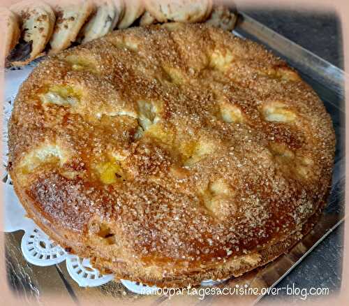 Tarte au sucre inspiration de celle du chef Cédric Grolet