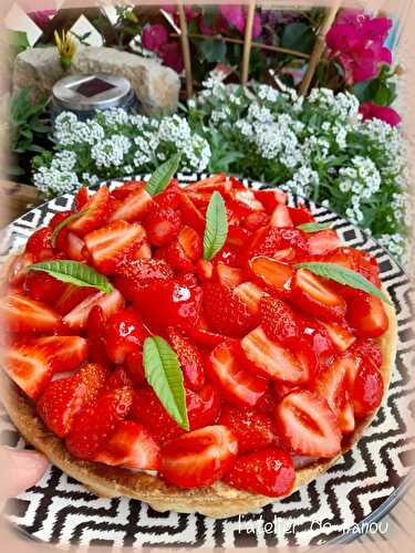 Tarte aux fraises classique