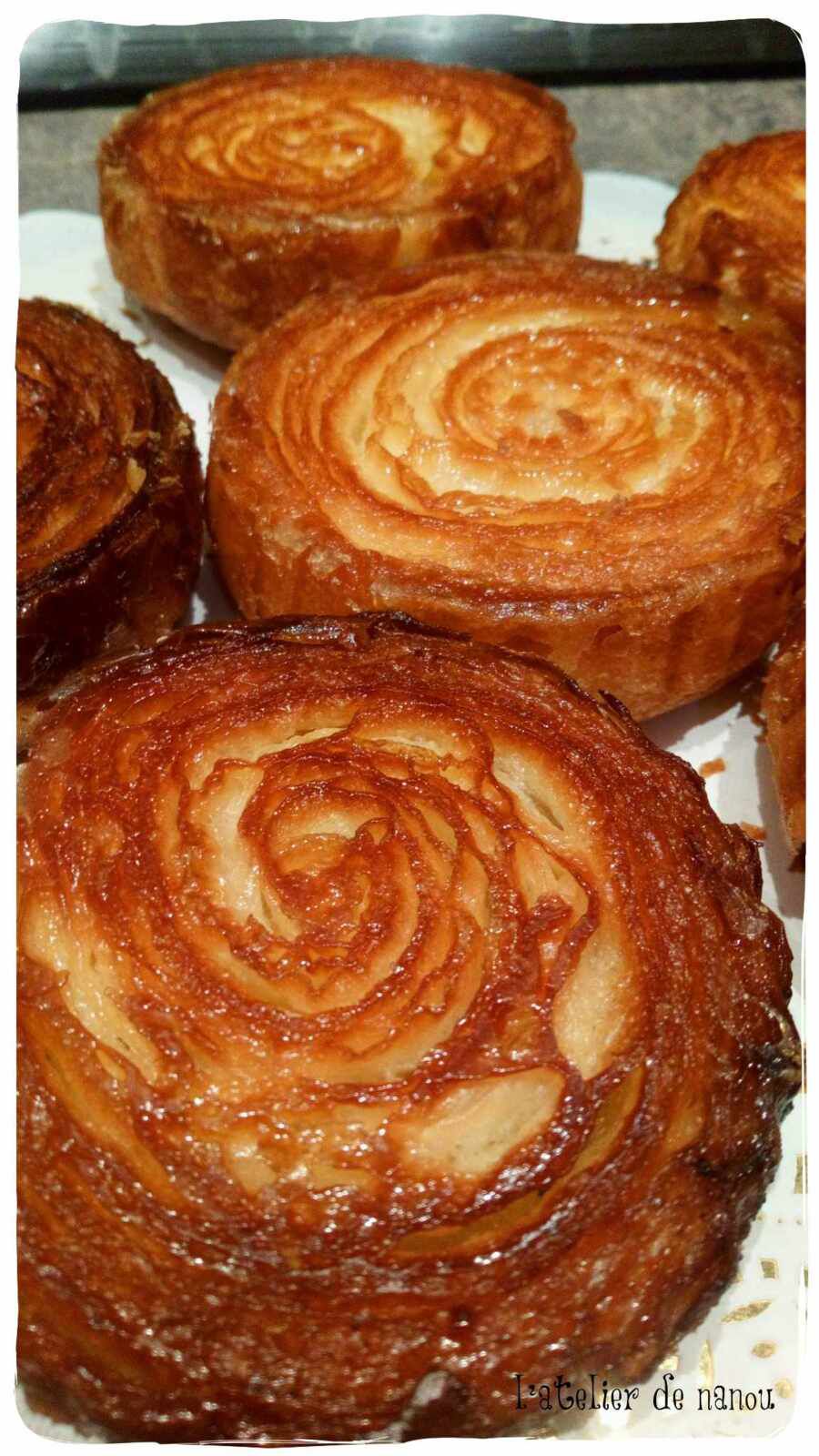 Kouign aman individuelle ( kouignette ) 