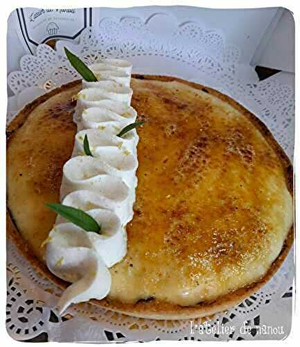 Tarte à la crème catalane 🍂 caramélisé 