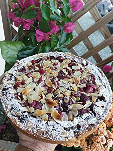 🍒 Tarte amandine aux cerises 🍒 