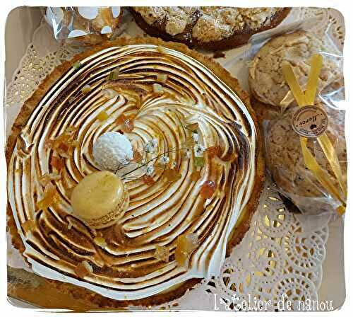 🍋  Tarte citron  meringuée ss gluten et ss lactose 🍋