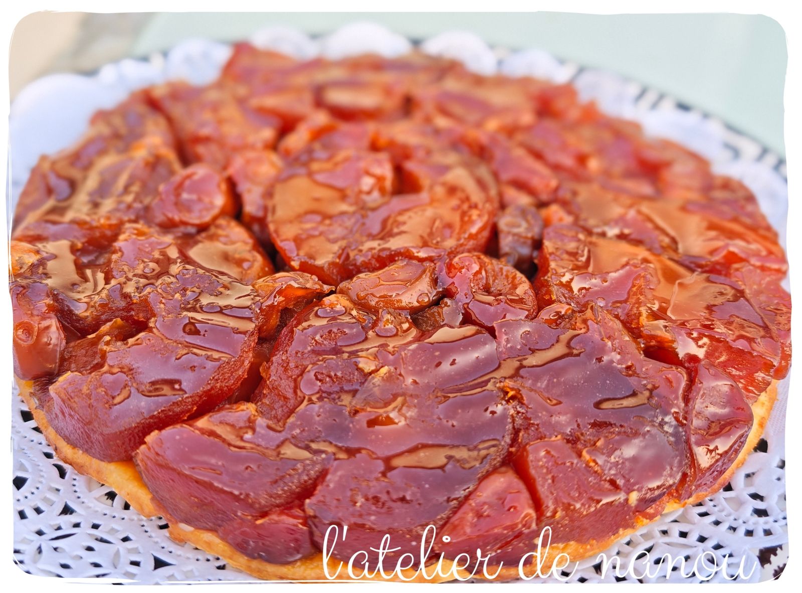 🍎 Tatin de pommes/mirabelles confites 